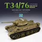 Trumpeter 00903 1/16 T-34-76 Medium Tank Type 1943 model kit