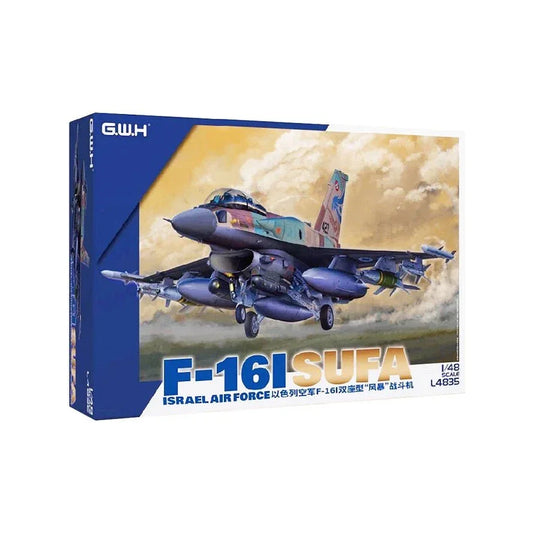 F-16I SUFA Israeli 2-Seat Fighter Model Kit | Great Wall L4835 1/48 - ModelHives