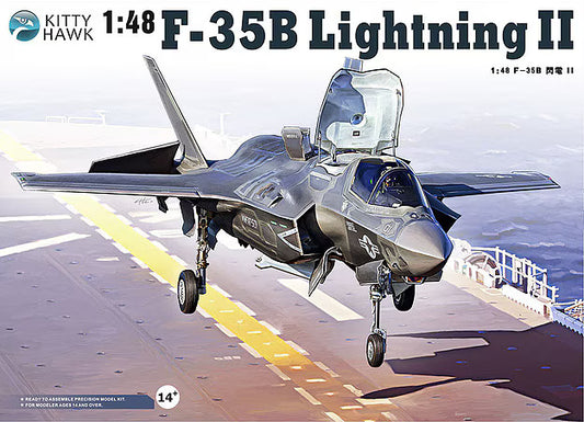 Kitty Hawk 80102 1/48 F-35B lighting II 3.0 version Airplane model kit New