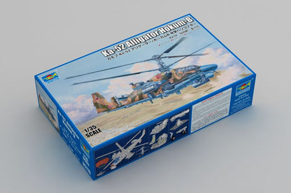 Ka-52 Alligator Hokum-B Helicopter Model Kit | 1:35 Trumpeter 05119