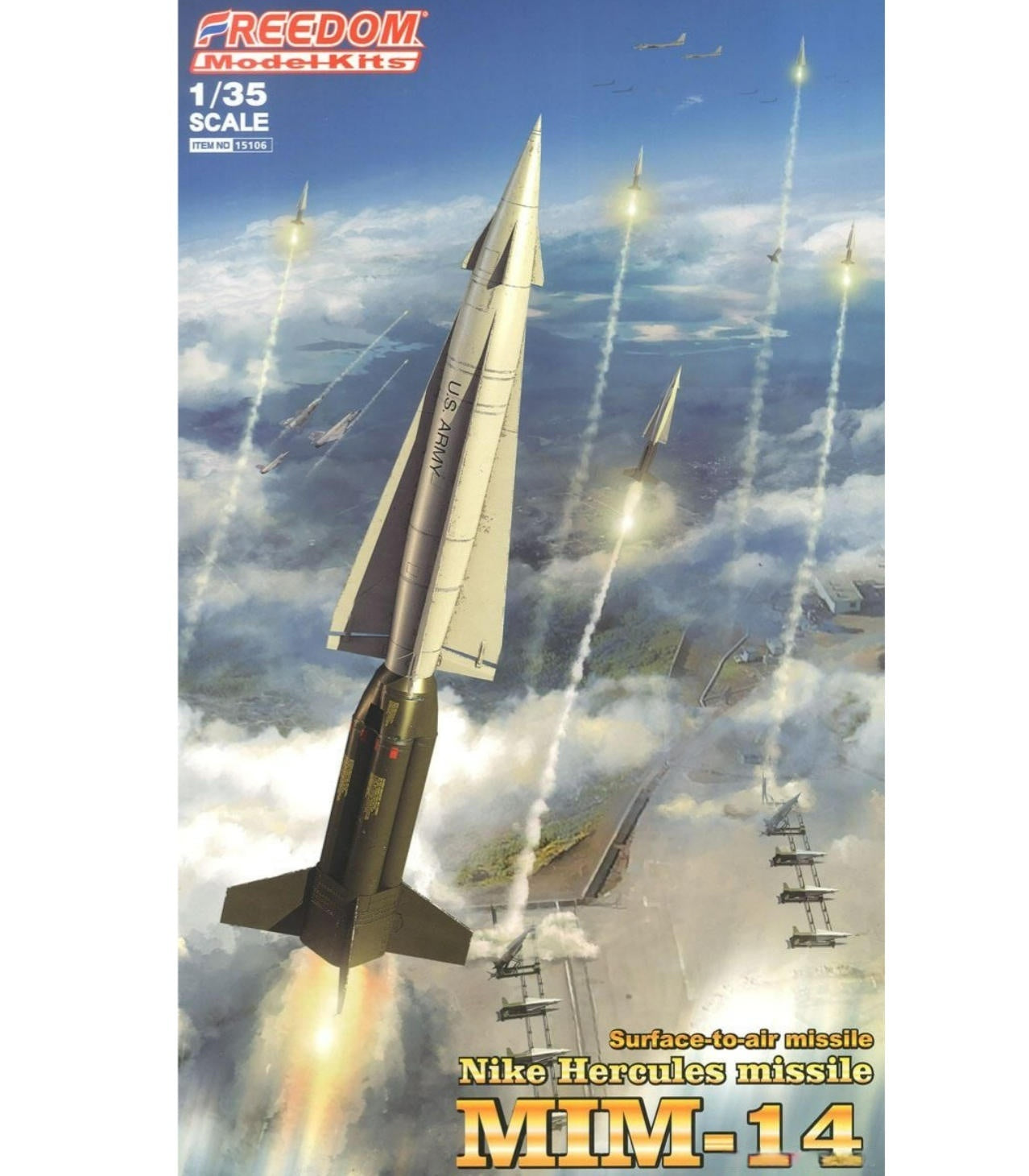 FREEDOM F15106 1/35 MIM-14 `Nike-Hercules` Surface to Air Missile Model Kit