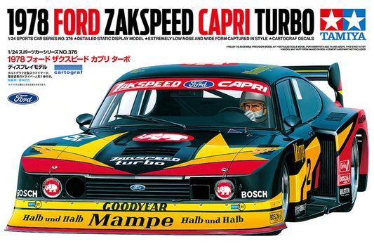 Tamiya TA24376 1/24 Sports Car Series 1978 Zakspeed Capri Turbo Model Kit