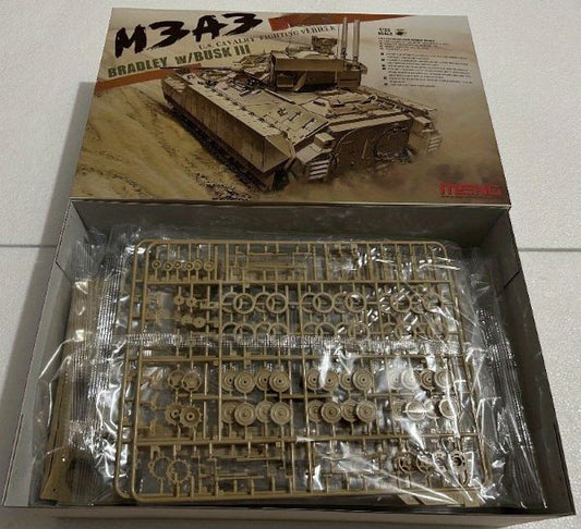 Meng SS-006 1/35 U.S. M3A3 Bradley w/ Busk III Cavalry Fighting Vehicle Model Kit