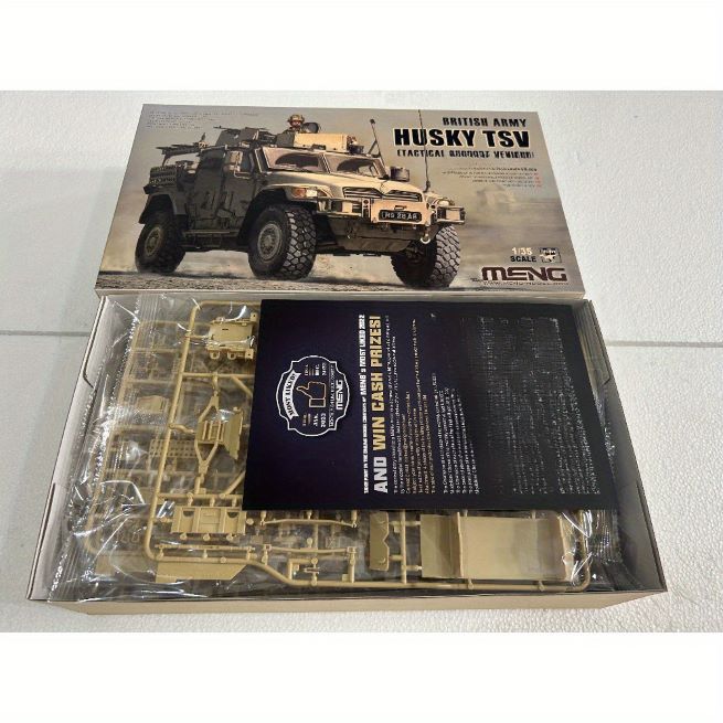 British Army Husky TSV (Tactical Support Vehicle) 1/35 Model Kit | Meng VS-009