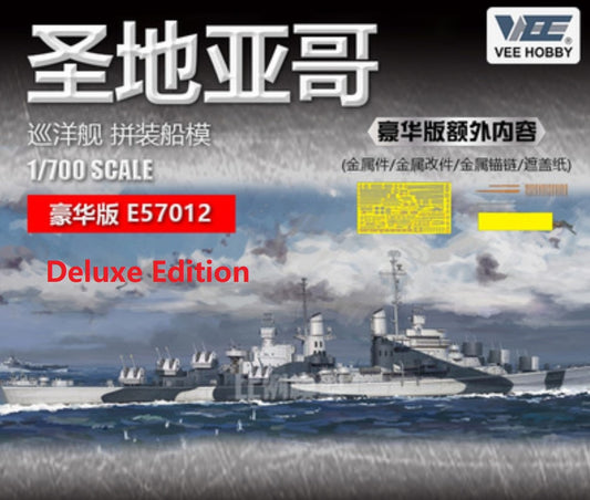 VEE Hobby E57012 1/700 San Diego Cruiser Deluxe Edition