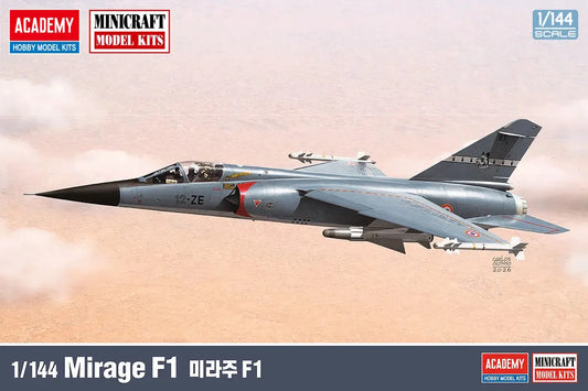 ACADEMY AC12665 1/144 Dassault Mirage F1 Fighter Aircraft Model Kit