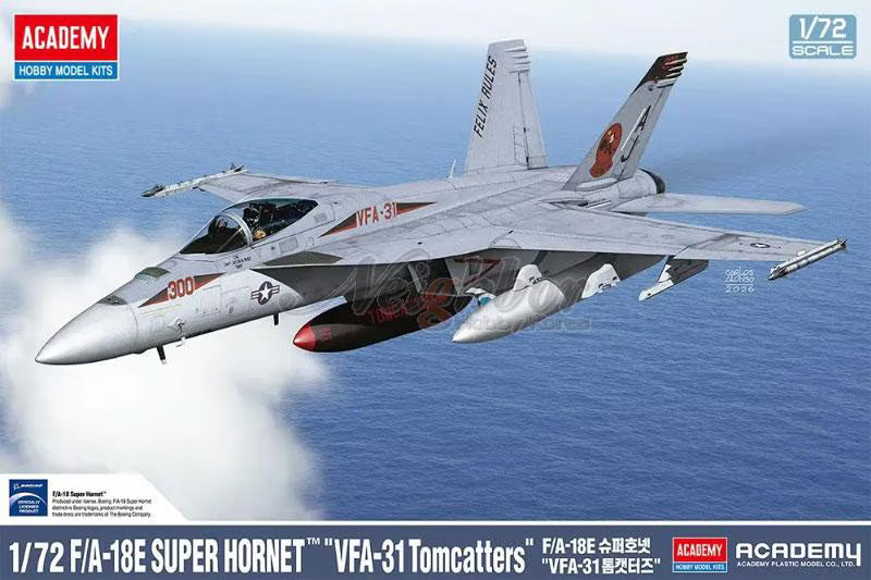Academy AC12595 1/72 F/A-18E Aircraft Model Kit