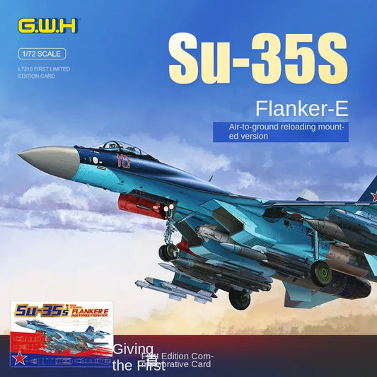GreatWall L7210 1/72 "Flanker-E" multi-role fighter airtoground reloaded version - ModelHives