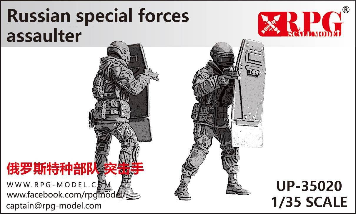 RPG Model UP-35020 1/35 Russian special forcesassaulter