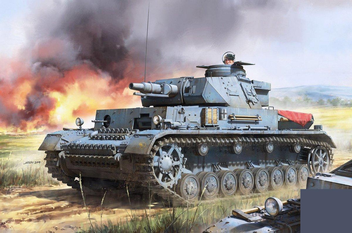 Border BT-003 1/35 German PANZER IV F1 BT-003  3IN1 TANK MODEL