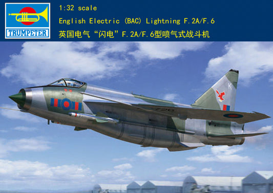 Trumpeter 02281 1/32 BAC Lightning F.2A/F.6  "Plastic model"