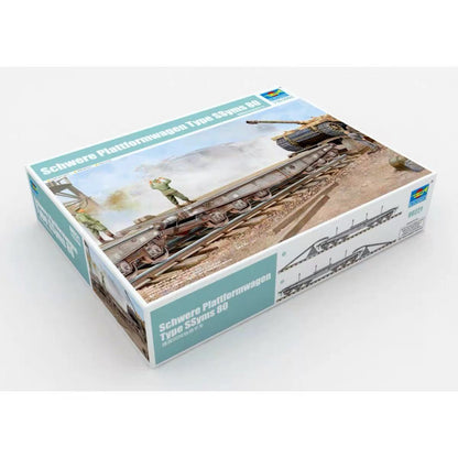 Trumpeter 1/35 00221 Schwere Plattformwagen SSyms 80