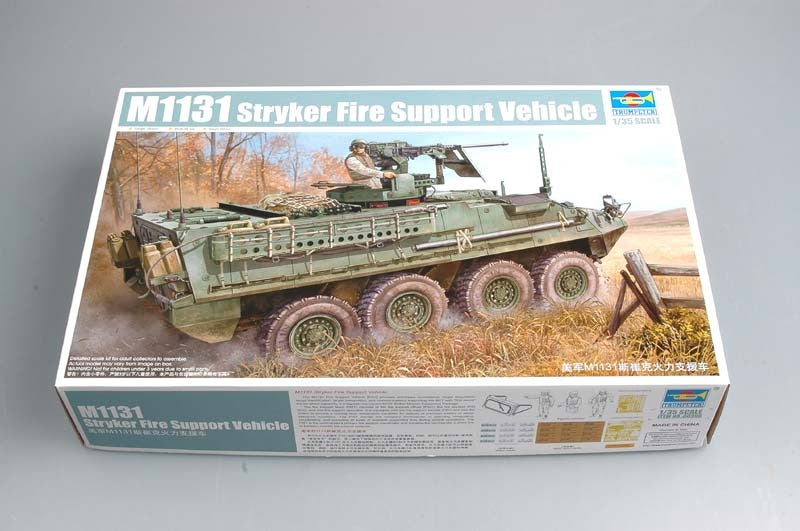 Trumpeter 1/35 00398 M1131 Stryker FSV Tank Model Kit