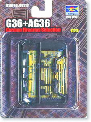 TRUMPETER 00513 1/35 Firearms Model G36+AG36 German Firearms Selection