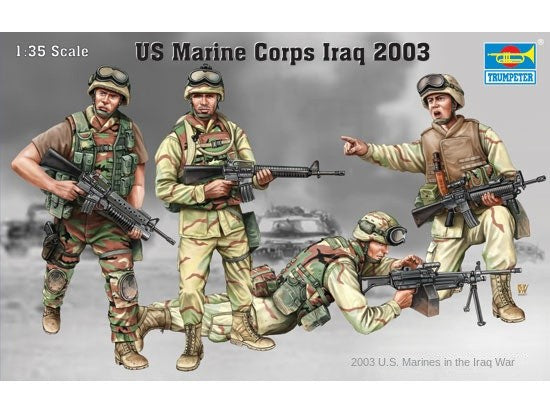 TRUMPETER 00407 1/35 Scale US Marine Corps Iraq 2003