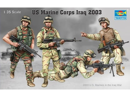 TRUMPETER 00407 1/35 Scale US Marine Corps Iraq 2003