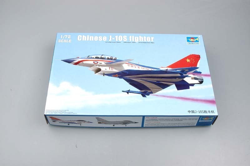 Trumpeter 1/72 01644 Chinese J-10S Double-Seater