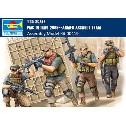 Trumpeter 00419 00420 1/35 PMC in Iraq2005 Armed Assault Team/VIP Security Guard