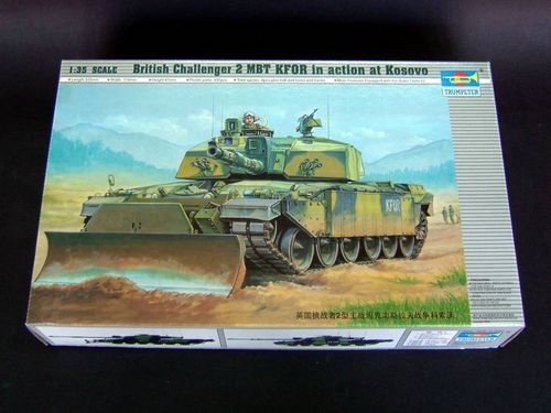 Trumpeter 1/35 00345 Challenger 2 "KFOR in Kosovo" TANK model kit