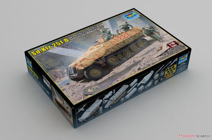 TRUMPETER 00942 1/16 Scale Sd.Kfz 251 D Plastic Model Kit