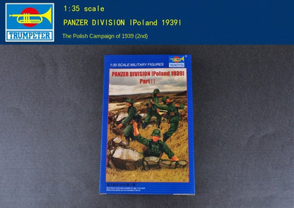 Trumpeter 00404 1/35  PANZER DIVISION IPoland figure model