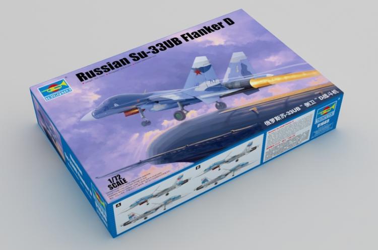 Trumpeter 1/72 01669 Sukhoi SU-33UB Flanker D