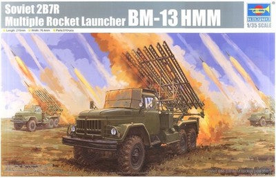 Trumpeter 01062 Scale Soviet 2B7R Multiple Rocket Launcher BM-13 HMM