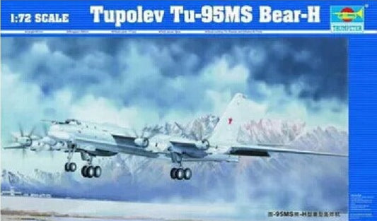 Trumpeter 1/72 01601 Tupolev Tu-95MS Bear-H Aircraft Model Kit