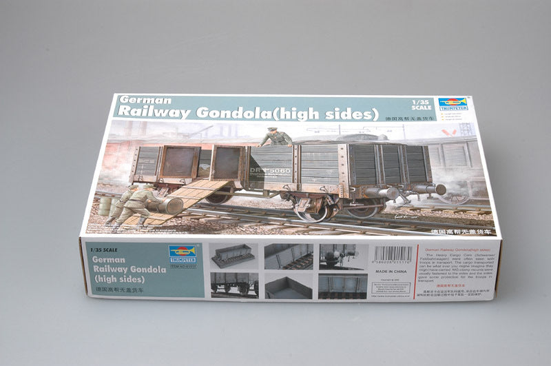 Trumpeter 1/35 01517 Railway Gondola (High Sides)