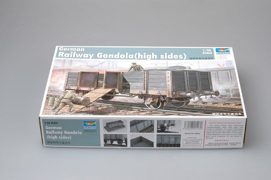 Trumpeter 1/35 01517 Railway Gondola (High Sides)