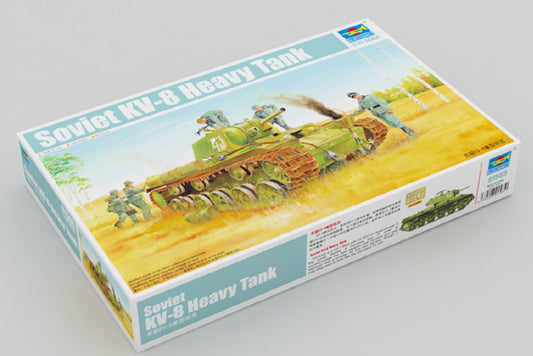 Trumpeter 1/35 01565 Soviet KV-8 Heavy Tank