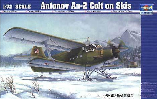 Trumpeter 1/72 01607 Antonov An-2V Colt on Skis Aircraft Model Kit
