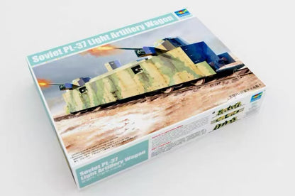 Trumpeter 1/35 00222 Soviet PL-37 Light Artillery (Rail) Wagon