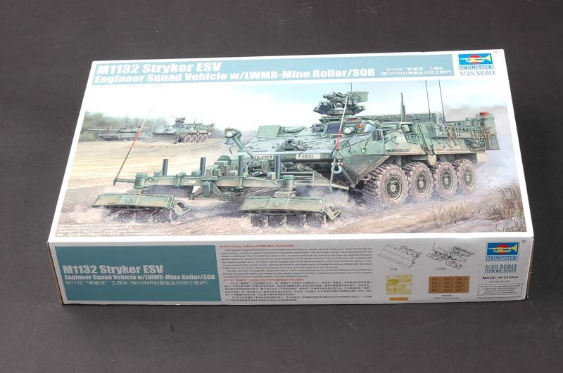 Trumpeter 1/35 01574 M1132 Stryker ESV w/LWMR/SOB