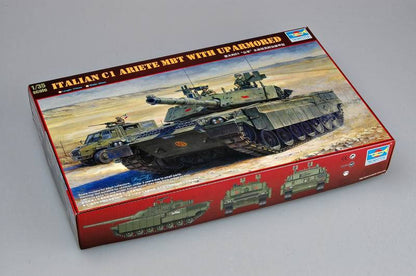Trumpeter 1/35 00394 Italian C1 Ariete with Uparmored tank model kit