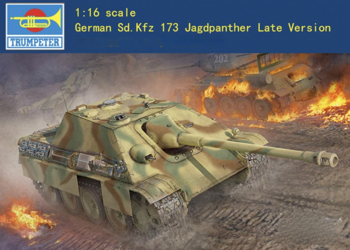 Trumpeter 00935 1/16 German Sd.Kfz 173 Jagdpanther Late Version Model