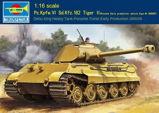 Trumpeter 00948 1:16 Pz.Kpfw.VI Sd.Kfz.182 Tiger II Early Production