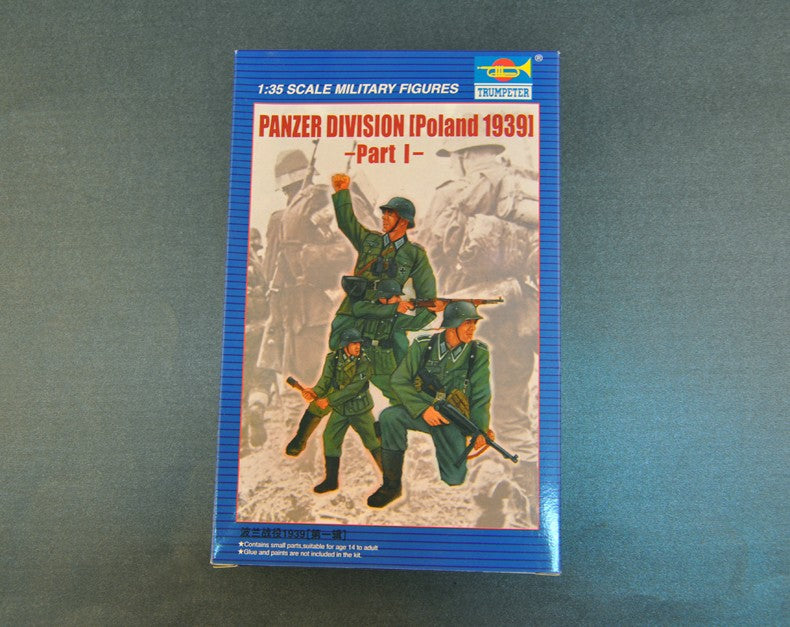 Trumpeter 00402 1/200 PANZER DIVISION (Poland 1939) Part 1 - figure model