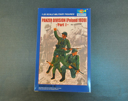 Trumpeter 00402 1/200 PANZER DIVISION (Poland 1939) Part 1 - figure model