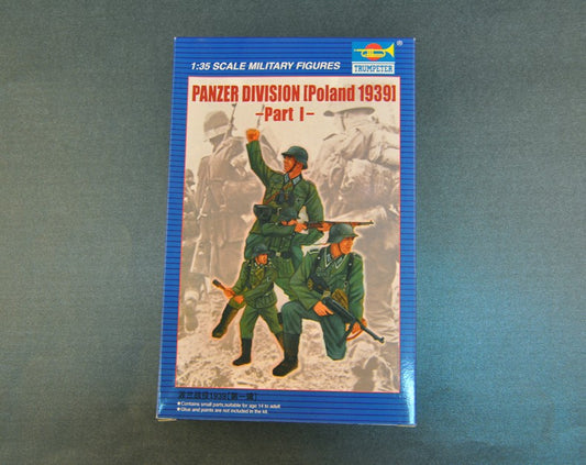 Trumpeter 00402 1/200 PANZER DIVISION (Poland 1939) Part 1 - figure model