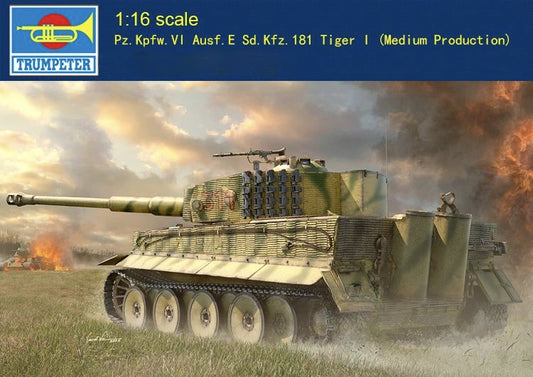 Trumpeter 00944 1/16 Pz.Kpfw.VI Ausf.E Sd.Kfz.181 Tiger I "Medium Production"