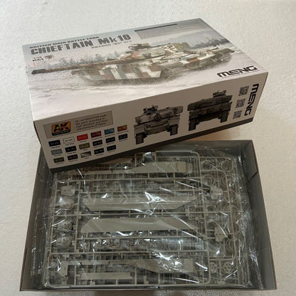 Build the ultimate model with the CHIEFTAIN MK10 TANK Model Kit by MENG! Enjoy precision details and a realistic design. Perfect for collectors.