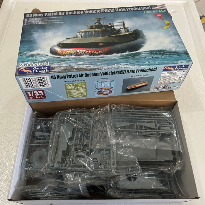 Gecko Models 35GM0101 1/35 US Navy Patrol Air Cushion Vehicle PACV Late