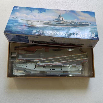 MAGIC FACTORY 1008 1/700 PLAN Type 003 Aircraft Carrier CV-18 Fujian Model Kit