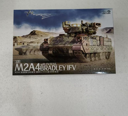 MAGIC FACTORY 2012 1/35 M2A4 Bradley IFV With CVTESS Tank Model KIt