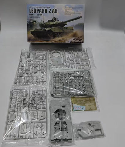 MENG TS-057 1/35 German Main Battle Tank "Leopard" 2 A8 Model Kit