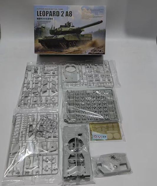MENG TS-057 1/35 German Main Battle Tank "Leopard" 2 A8 Model Kit