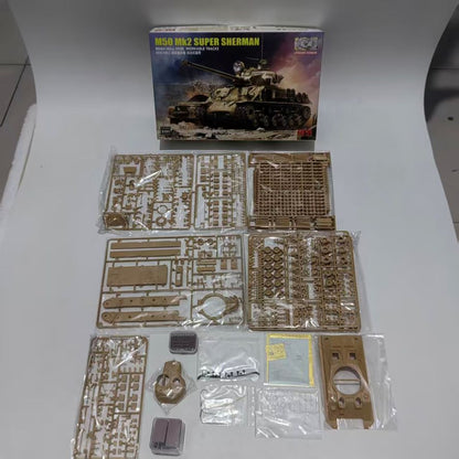 RYE FIELD 5151 1/35 Israeli Tank M50 Mk2 SUPER SHERMAN UPGRADE VERSION Model Kit