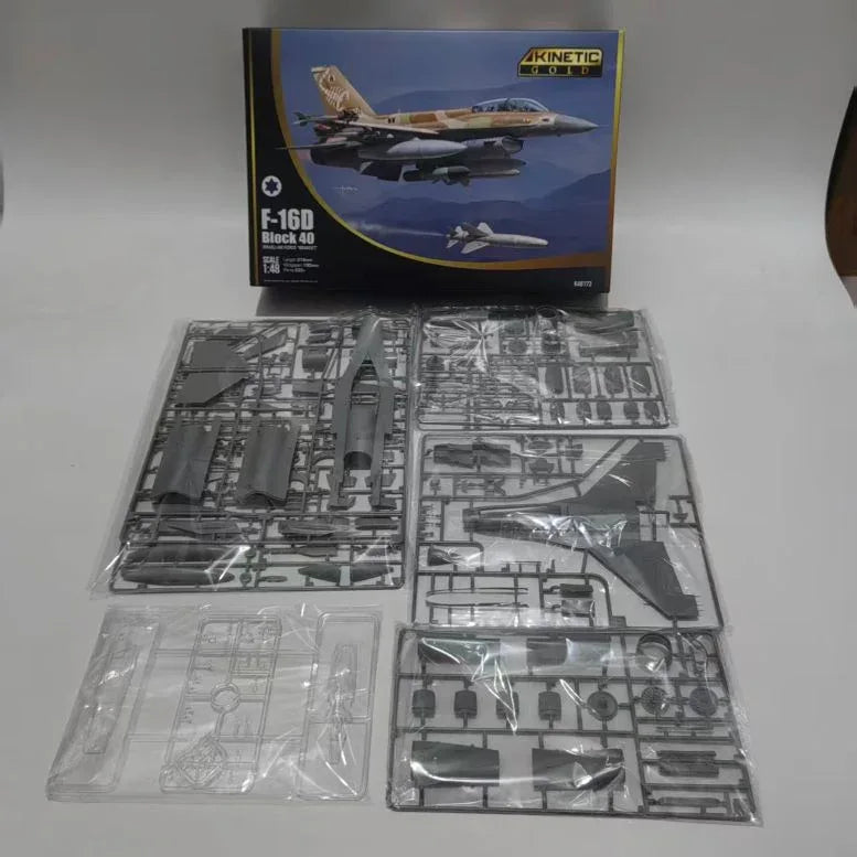 F-16D Block 40 Israeli Air Force F-16D "Brakeet" Model Kit | KINETIC K48173 1/48 - ModelHives