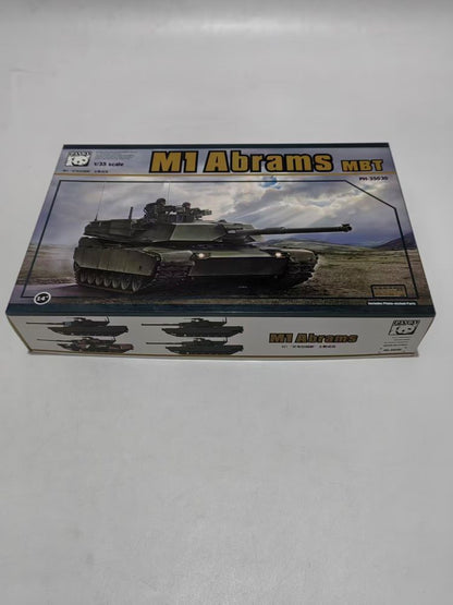 Discover the US M1 Abrams MBT Tank Model Kit 1/35 by Panda Hobby, featuring expert research and detailed 105mm gun reproduction for enthusiasts.